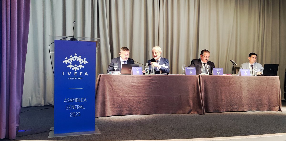 📸 ¡Ya está todo preparado para que comience nuestra #AsambleaIVEFA23! 
Más de 300 empresarios asisten hoy a nuestra Asamblea anual en <a href="/westinvalencia/">The Westin Valencia</a>.