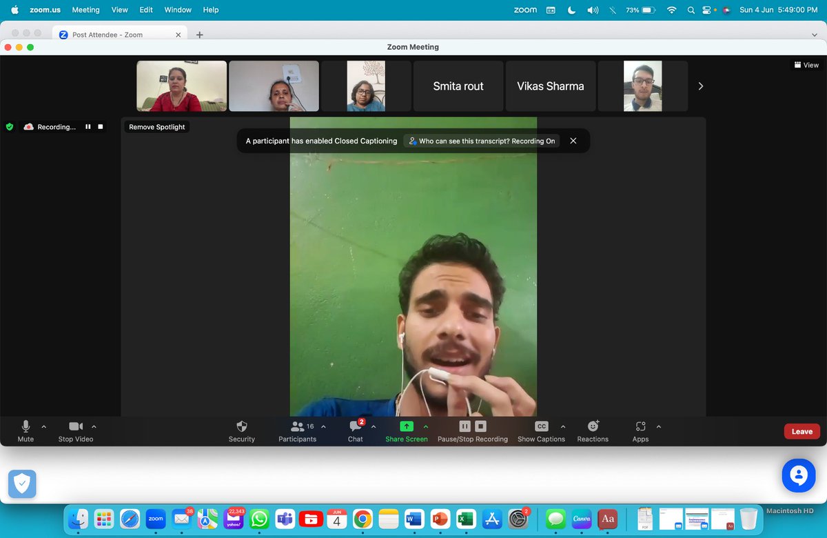 SachinSarcoma's tweet image. Organised 160 th #desmoid #supportgroup meeting on Sunday. Attended by 55 patients. We thank Dr Swastik #AIIMS 4 giving #educational session on desmoid to educate newly diagnosed patients. Desmoid patients interacted with each other n shared their fears n apprehensions.#awareness