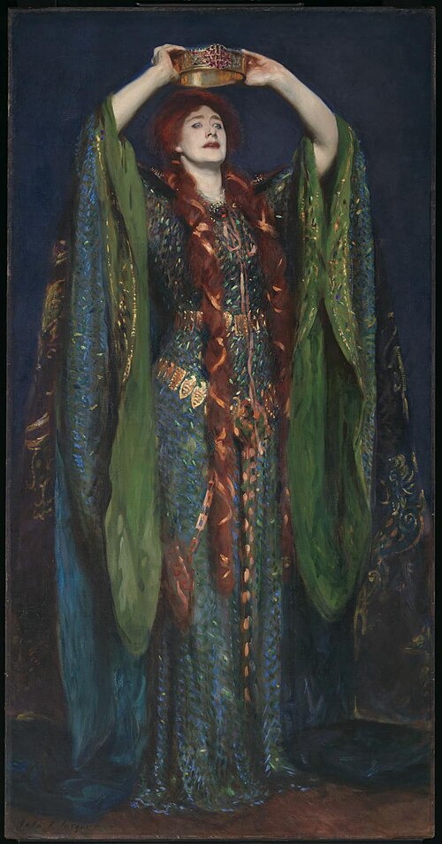 'Ellen Terry as Lady Macbeth'
(1889)
By ~ John Singer Sargent