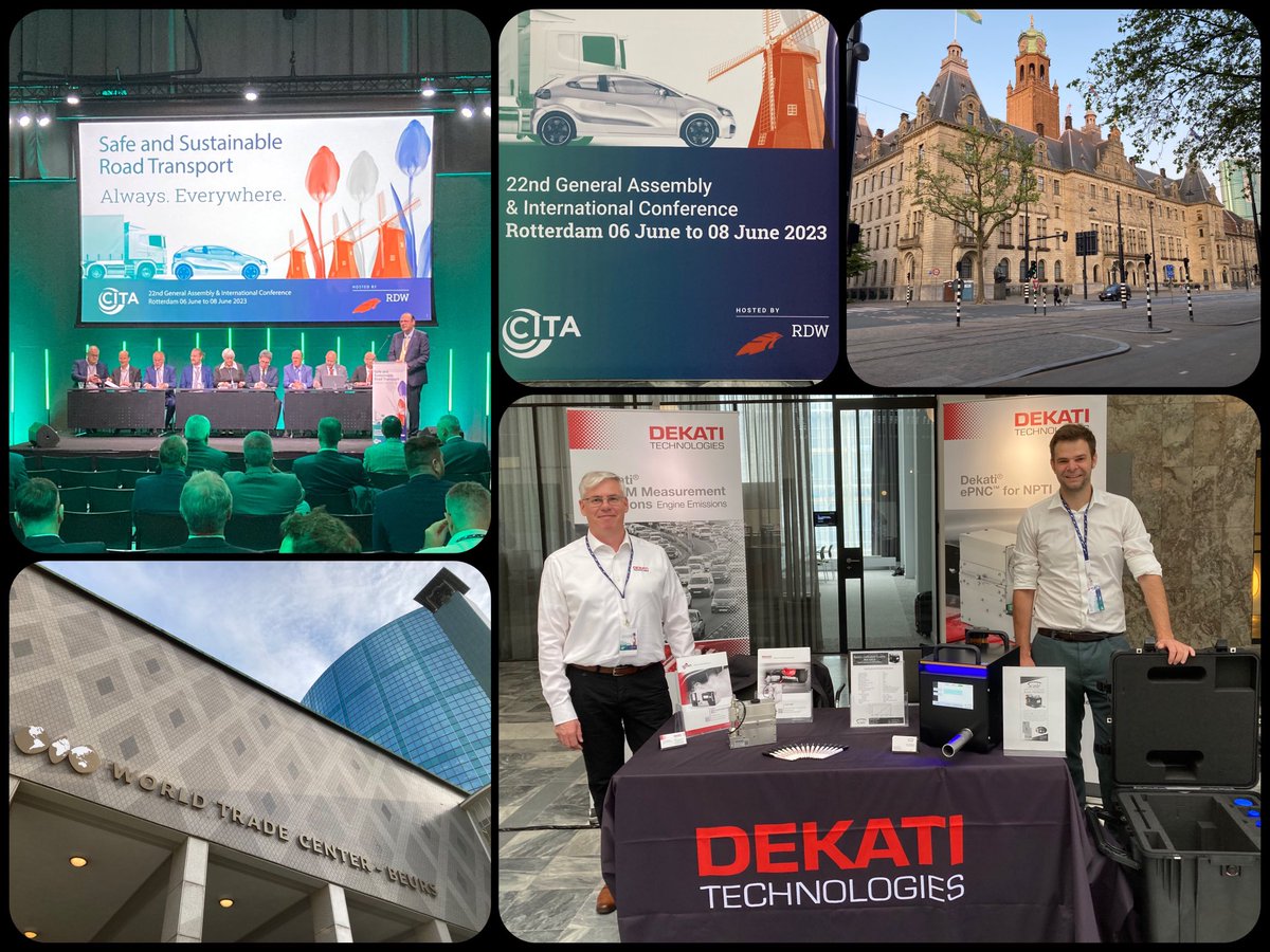 Showtime! This week we’re in Rotterdam at the CITA International Conference with our partner company Scale MT! On stage the one of a kind Dekati® ePNC™ #PTI particle number sensor and the sublime Scale PKS100E calibration instrument, powered by the accurate ePNC™ sensor.