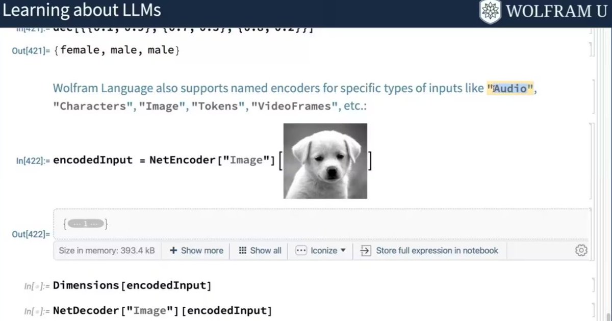 unisoftwareplus's tweet photo. The webinar series "𝗟𝗲𝗮𝗿𝗻𝗶𝗻𝗴 𝗮𝗯𝗼𝘂𝘁 𝗟𝗟𝗠𝘀" from Wolfram U is ready for download.
Learn about large language models (LLMs) like ChatGPT and understand how they work.
https://t.co/ijANGHdyFI

#wolfram #LLMs #WolframLanguage #chatgpt https://t.co/0t4OpBEENi