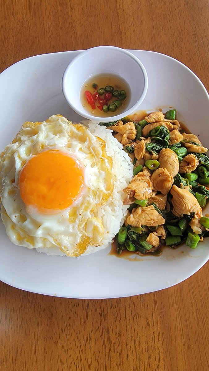 ud_thailand0414's tweet photo. タイ料理の定番
【ガパオガイ】
鶏肉のガパオライス🕊
辛さ調整自由自在🌶
ご飯抜きでおつまみガパオにも✨
ビールが進みます🍻
是非ご賞味あれ✨

※ご注文の際はこの画像を見せるとスムーズです

#タイ #パタヤ #ソイ６ #UDBAR https://t.co/Ps2IkIxnke
