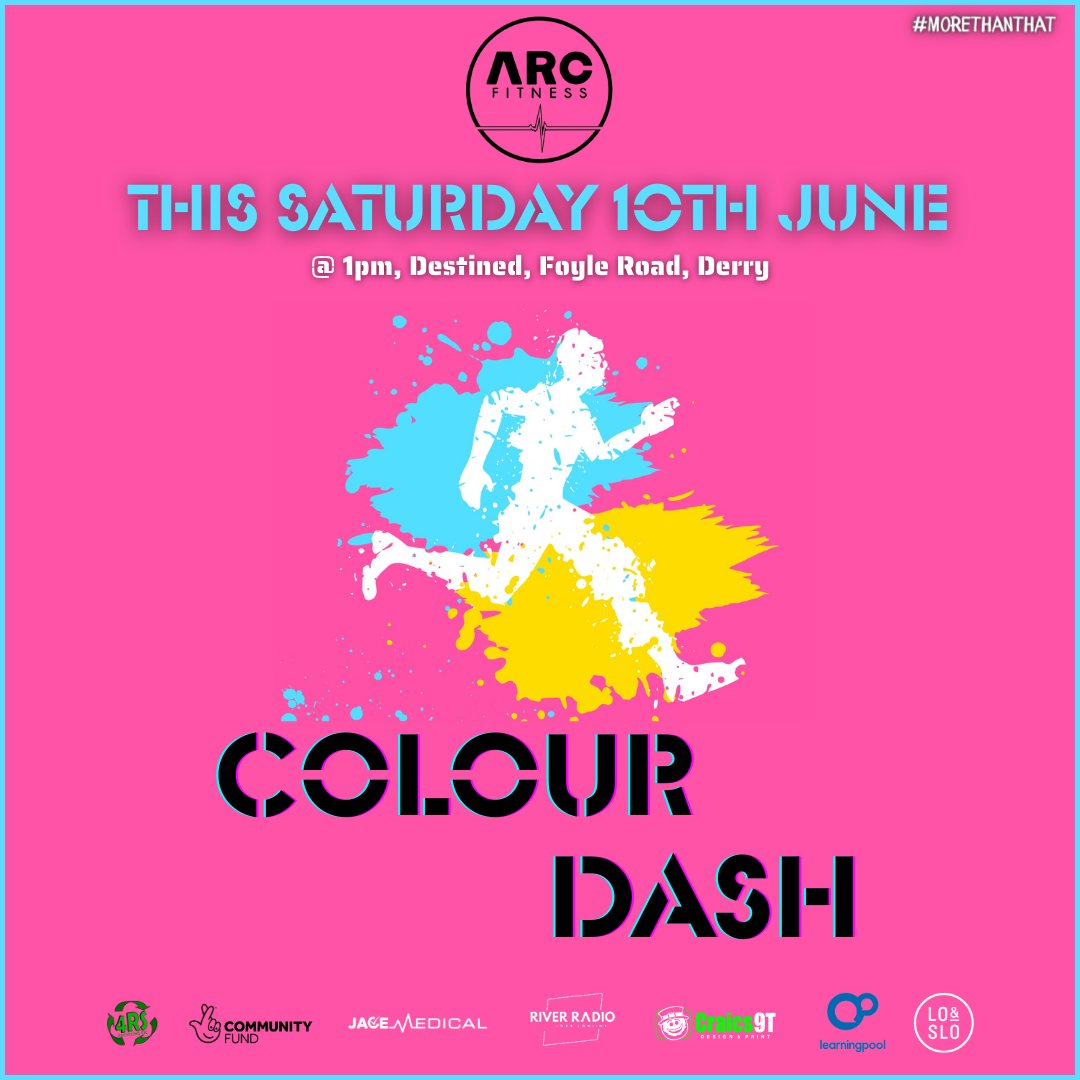 ARCFitness2's tweet image. 🌈🏃‍♀️🏃‍♂️ Join us for the ARC 3k Colour Dash this Saturday! 🎉

Online tickets are SOLD OUT! 🎟️ Thank you for your incredible support.

Can&apos;t wait to see you there! Get ready for a colourful and unforgettable experience.

#ARCColourDash #CommunityEvent #ColorfulFun
