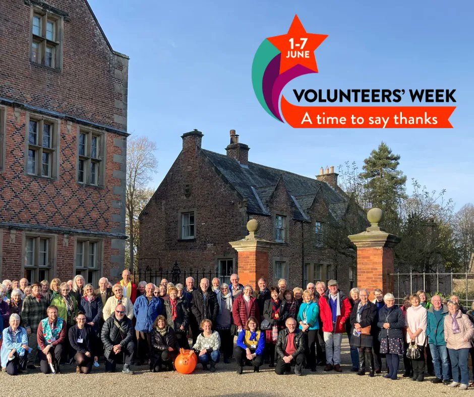 Volunteers play a key role at Kiplin, they are affectionately known as the 5th family, named after the 4 families who have owned Kiplin over the last 400 years. Thank you to each and every one! #VolunteersWeek Find out more about volunteering at Kiplin buff.ly/45Ouvzc