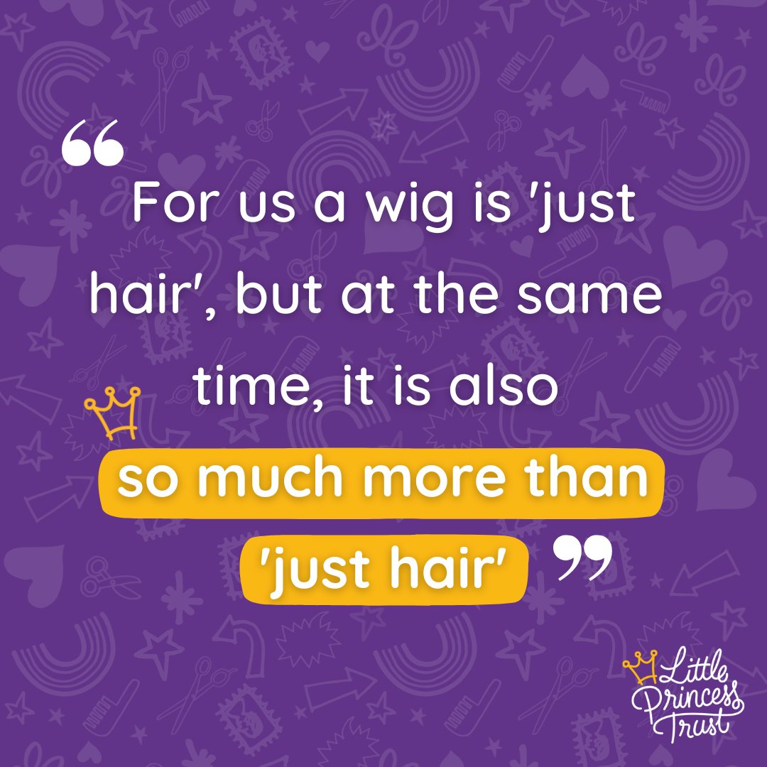 It’s easy to think that your hair donation is ‘just’ a hair donation, but for the children and young people we support, it truly is so much more 👑💜

So, if you would like to be the reason for someone’s smile, click here to #DoSomethingAmazing 👉 ow.ly/INVu50OGQC9
