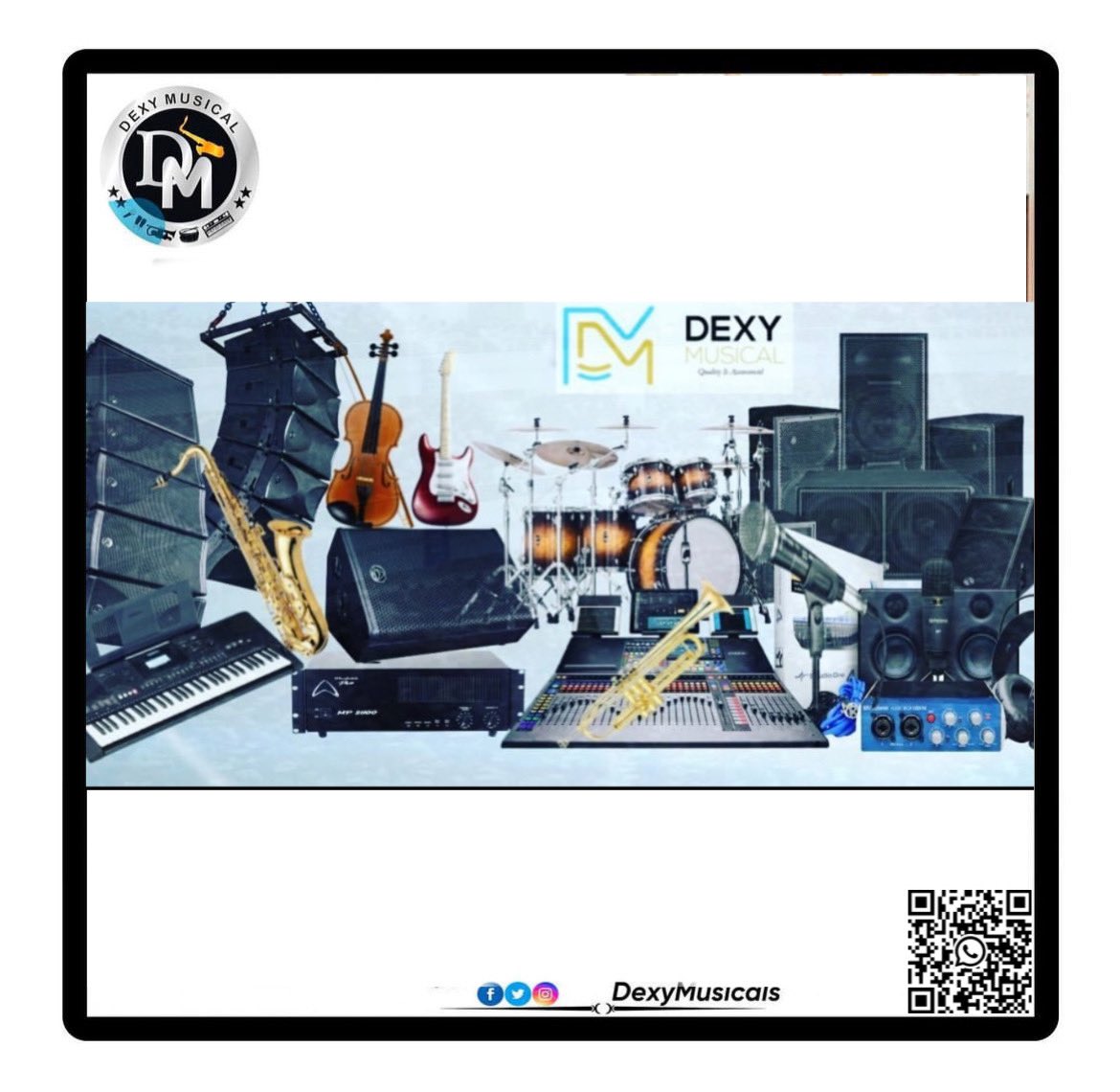 Musical instruments are available

Good morning dear clients

We are open

#musicalinstruments #guitar #piano #drums #violin #bass #musician #musicstore #saxophone #ukulele #keyboard #acousticguitar #electricguitar #cello #percussion #flute #trumpet #amplifier #bassguitar