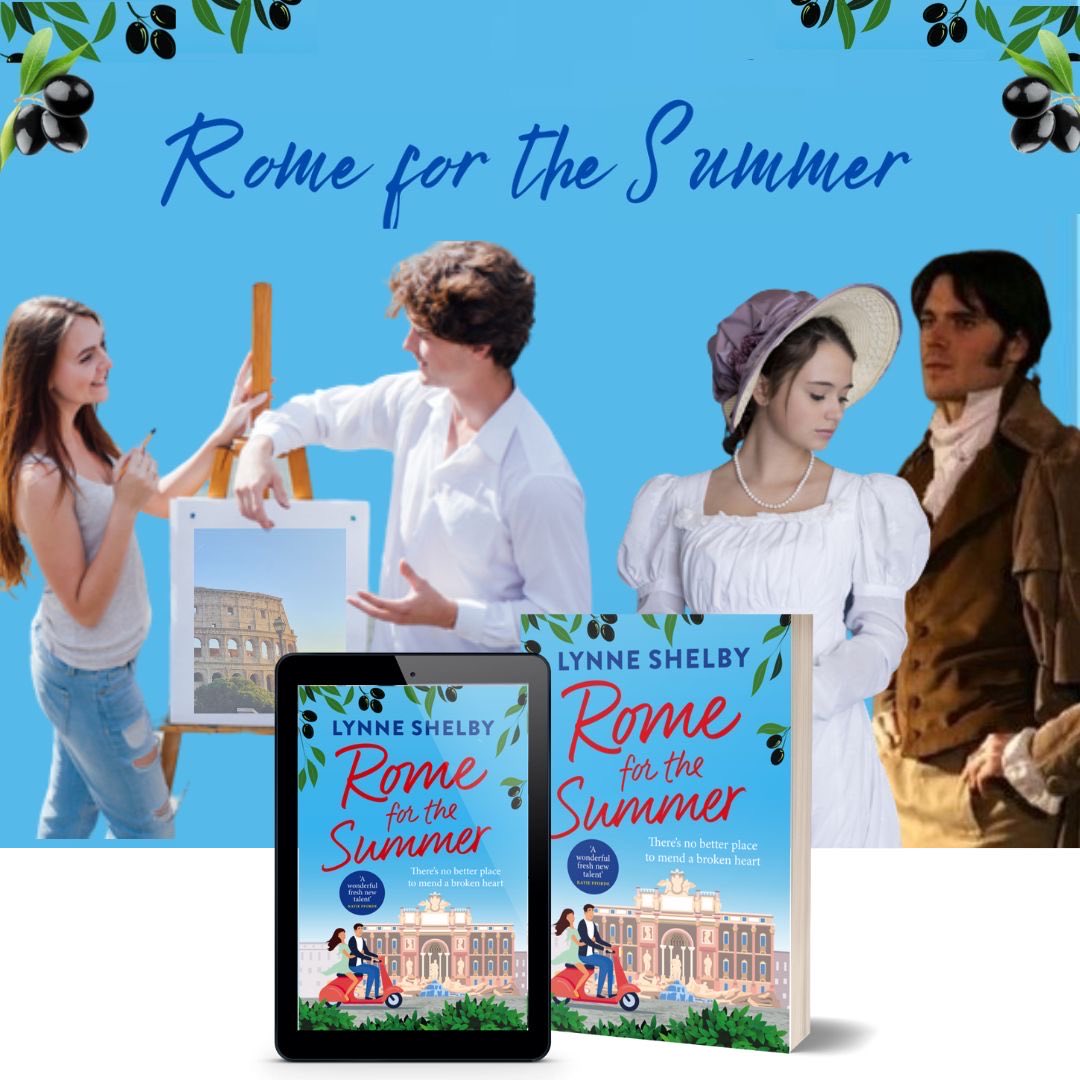 Visit ROME FOR THE SUMMER with a book!
Two English girls in Rome. Two dashing artists. A two hundred years old romantic mystery.
#armchairtravel #summerrreading 

☀️🎨💕 amazon.co.uk/Rome-Summer-fe…