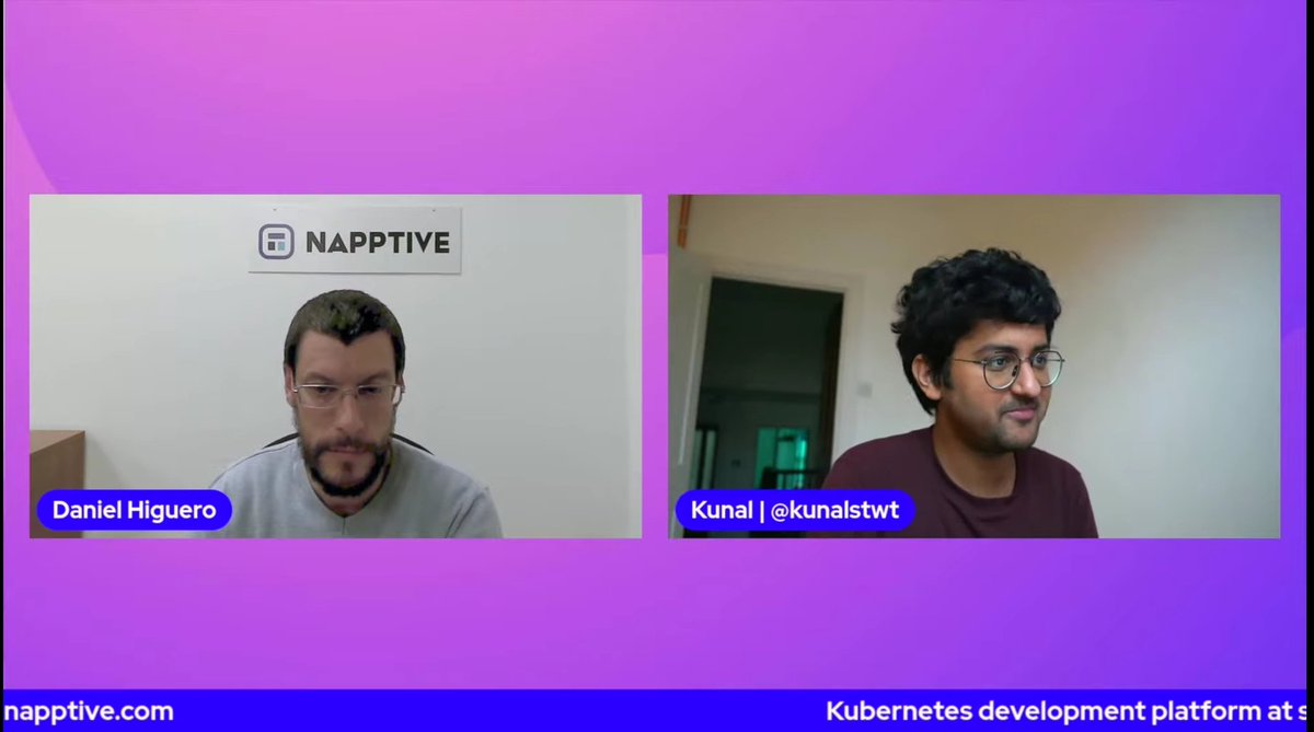 Watched an amazing #opensource cafe podcast between @kunalstwt and @dhiguero, #CTO at @NapptiveCompany  on 'Introduction to Open Application Model (OAM) + KubeVela!'

@WeMakeDevs #DevOps #Coding  #DevOpsWithKunal @hashnode
Here are Some Key-points: