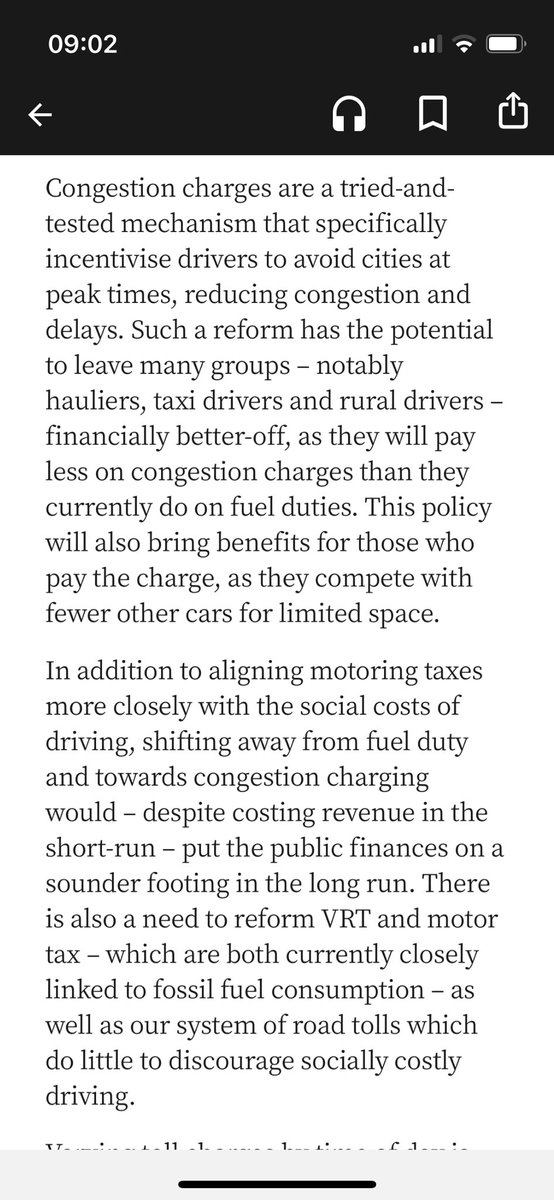 barratree's tweet image. With motorway toll rises in the news today, reposting a piece @mu_lynch and I wrote a few weeks ago arguing we need to fundamentally reform the way we tax driving (including tolls). 

irishtimes.com/opinion/2023/0…