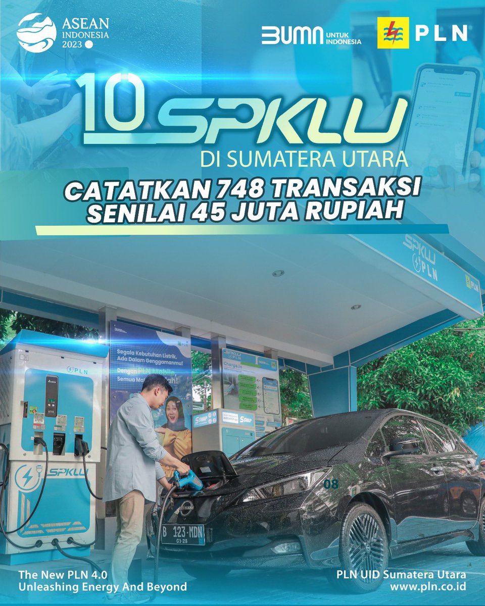 plnsumut_'s tweet image. #PakaiMolis #PakaiMolisYuk #SPKLU #PLNDukungEkosistemKBLBB #PLNUntukIndonesia #UnleashingEnergyandBeyond