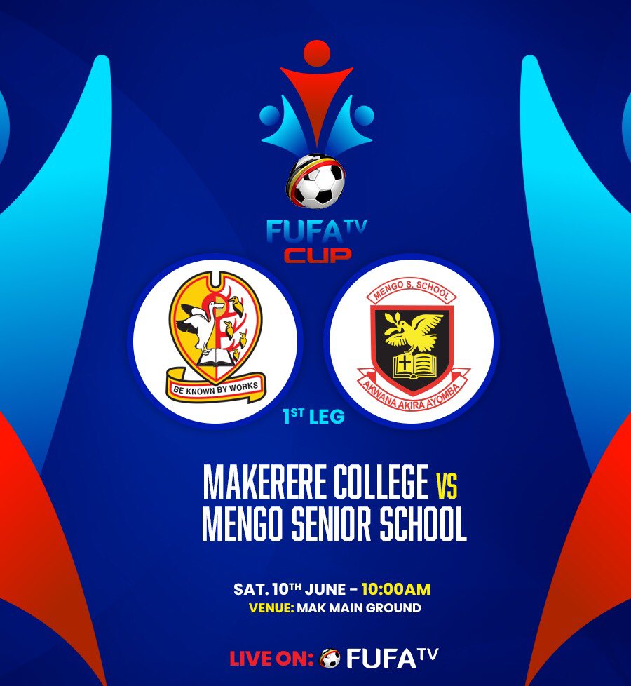 MAKERERE COLLEGE SCHOOL (@makererecollege) on Twitter photo Saturday is the day, you just can not afford to miss this.
It all goes down at Makerere Main Grounds at 10:00 AM
Weโre <a href="/MakerereCollege/">MAKERERE COLLEGE SCHOOL</a>
<a href="/OfficialFUFA/">FUFA</a> <a href="/FUFABigLeague/">FUFA Big League</a> <a href="/MosesMagogo/">Moses Hassim Magogo</a> <a href="/nbssport1/">NBS Sport</a> <a href="/NTV_Omumuli/">NTV Omumuli Sports</a>
#COURAGE
#BELIEF
#TOGETHERNESS Saturday is the day, you just can not afford to miss this.
It all goes down at Makerere Main Grounds at 10:00 AM
Weโre <a href="/MakerereCollege/">MAKERERE COLLEGE SCHOOL</a>
<a href="/OfficialFUFA/">FUFA</a> <a href="/FUFABigLeague/">FUFA Big League</a> <a href="/MosesMagogo/">Moses Hassim Magogo</a> <a href="/nbssport1/">NBS Sport</a> <a href="/NTV_Omumuli/">NTV Omumuli Sports</a>
#COURAGE
#BELIEF
#TOGETHERNESS