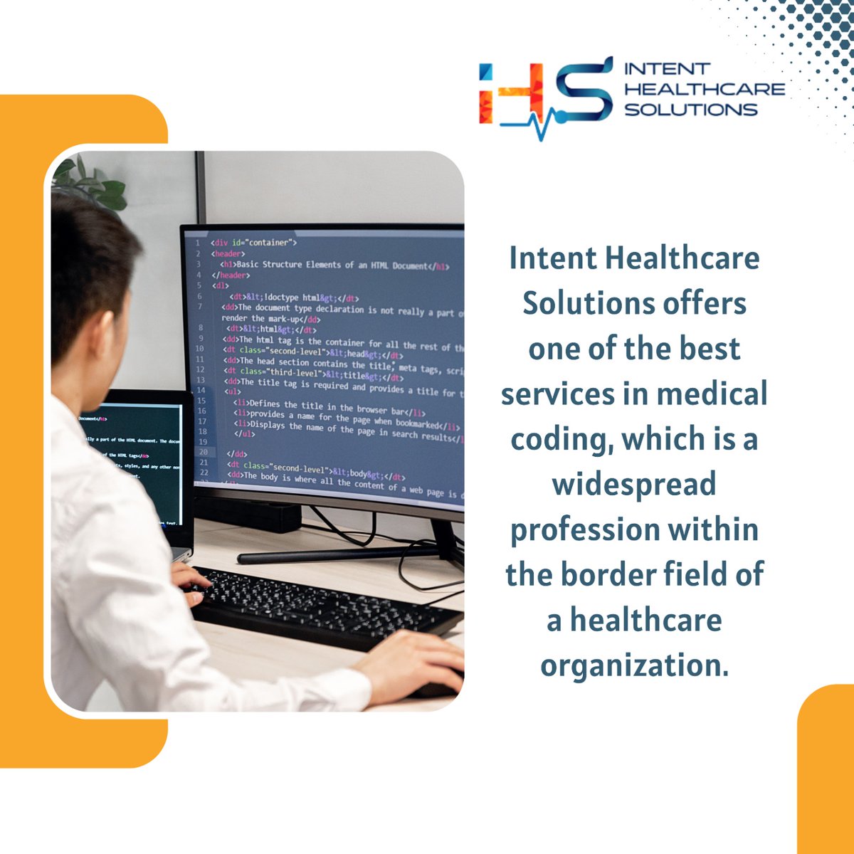 Intent healthcare solution offers an extensive and reliable medical coding services to both providers and billing.

#intenthealthcaresolutions #medicalcoding #medicalinsurance #nationalhealthpolicy #universalhealthcoverage #healthcareprovider #healthcareinsurance #homehealthcares