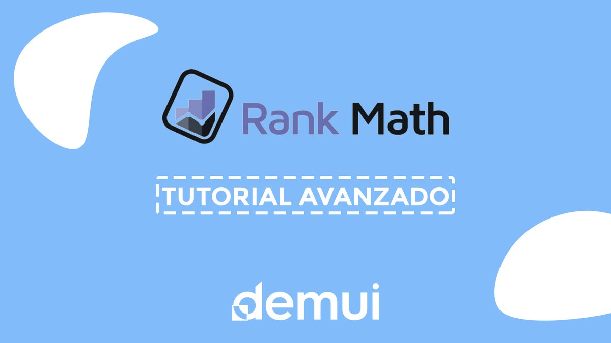 demuiweb's tweet photo. 🛠🚀¿Necesitas instalar y configurar Rank Math #SEO?

Aquí te dejo este tutorial avanzado 👇👇

https://t.co/s53KAjDoOl https://t.co/eiyoRBW6sz