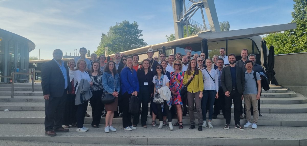 euroCRIS_Org (@eurocris_org) on Twitter photo all #MM2023Brussels presentations (bar one) have now been deposited in the <a href="/euroCRIS_Org/">euroCRIS_Org</a> repo and linked from the event programme at meeting.eurocris.org/#section-sched…
Last one will be added as soon as we get it!
Another group pic: official dinner attendees on their way to <a href="/AtomiumResto/">Atomium Restaurant </a> all #MM2023Brussels presentations (bar one) have now been deposited in the <a href="/euroCRIS_Org/">euroCRIS_Org</a> repo and linked from the event programme at meeting.eurocris.org/#section-sched…
Last one will be added as soon as we get it!
Another group pic: official dinner attendees on their way to <a href="/AtomiumResto/">Atomium Restaurant </a>
