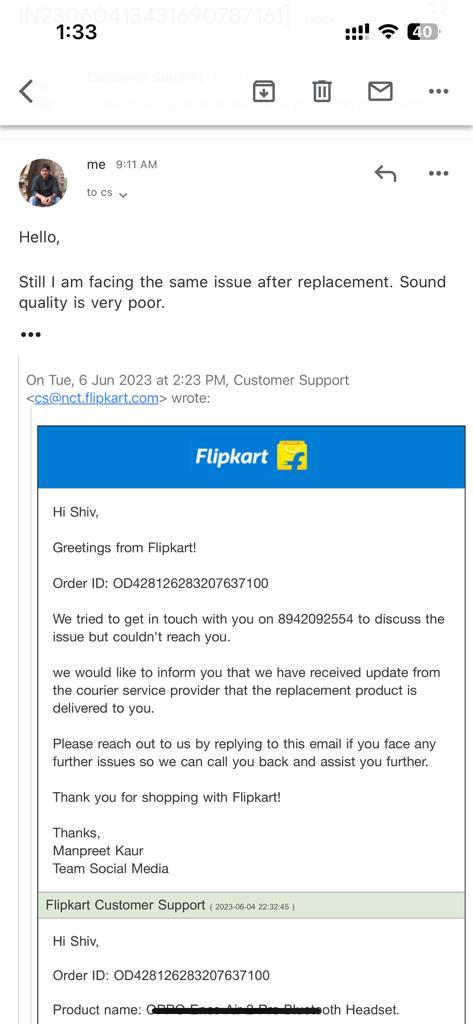 RishabhWrites's tweet photo. @flipkartsupport I got 1 mail only, no call to discuss my problem. Issue is- If u have wrote something on ur website, make sure its credible otherwise, take responsibility- Take ur garbage back and REFUND. U shud not deceive customer. No call yet. Do it asap. Or, lets meet in COURT. https://t.co/IuJpslNdh4