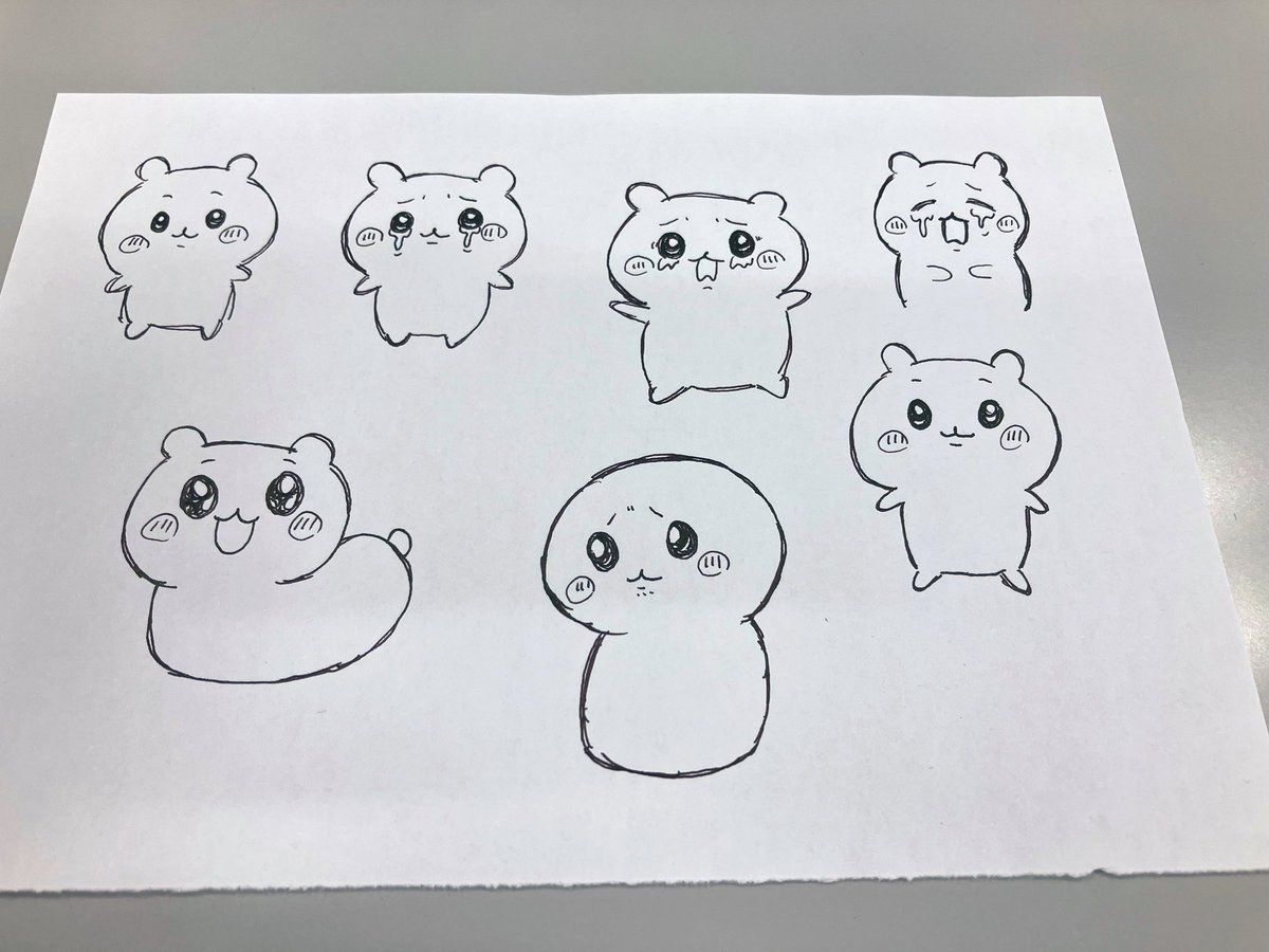 会社で鬱々したので、描いて捨てた。
ありがとう😊