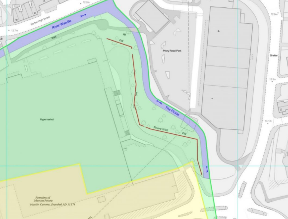 More details on <a href="/nationaltrust/">National Trust</a>'s work to repair the deteriorating Merton Priory walls by The Pickle in Colliers Wood now available in application to <a href="/MertonCouncil/">MertonCouncil</a> 
 planning.merton.gov.uk/MVM/Online/DMS…