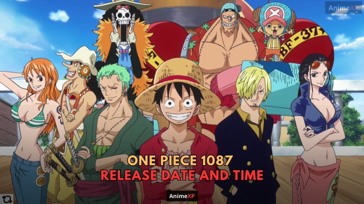 wallpaperacces's tweet photo. 🚨 One Piece Chapter 1087 Release Date and Time

Link - https://t.co/2coQ0LWR3b

#ONEPIECE1086 #ONEPIECE1086SPOILERS 
#ONEPIECE1087 #ONEPIECE1087SPOILERS https://t.co/tGdV4IZAgV