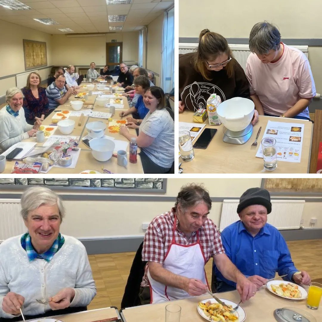 Did you know that the @BromleyWell Mutual Carers Pathway provides specialist support to families where one of the carers is aged 55+ with a disabled son, daughter or sibling living at home?  
📸 Our Cookery Class for carers with learning disabilities
📞 0808 278 7898 
#CarersWeek