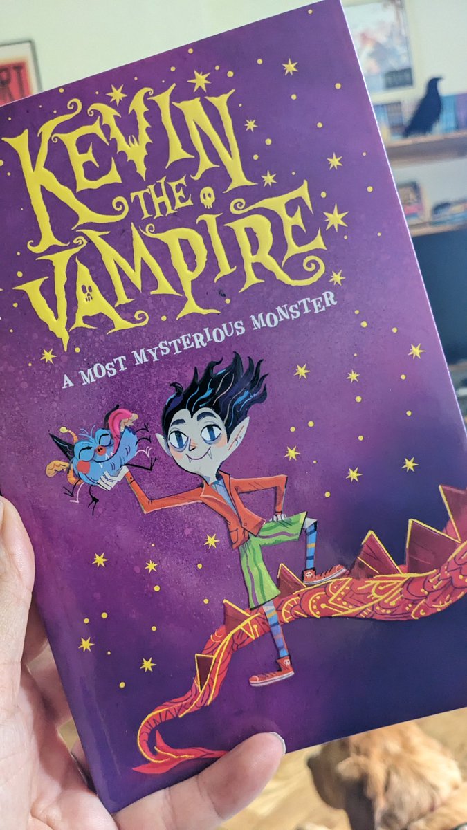 Read  #KevinTheVampire @nosycrow by @mattbrownauthor and plunge into an abyss of absurdity, shouting 'Susie Wiv Butter' and laughing your prawns up. A hearty,  monstrous story of sublime silliness, with adorably kooky characters and plenty of laugh-alouds. Out Sept! @DuncanZoe