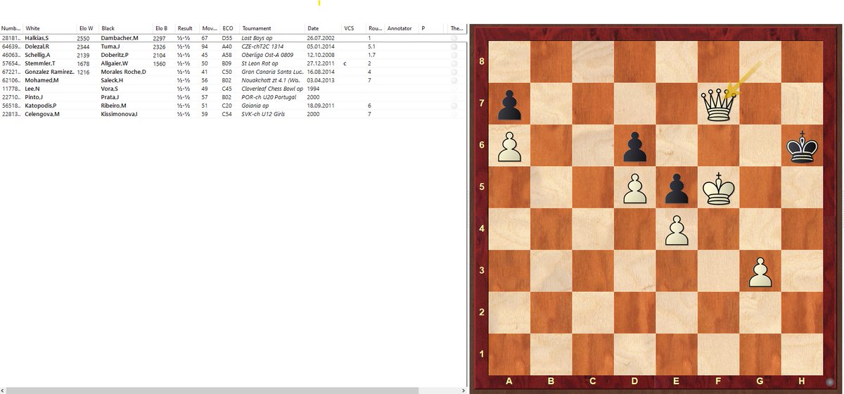 Myzonechess's tweet image. Can you imagine fide rated players also do these type of stalemates ?
Qf7 =
#chessgame #Learnchess  #Chessboard  #Chesstactics #Chessstrategy #chess960 #Chesstutorials #Chess #ChessMaster #ChessLife #ChessLove #ChessCommunity #ChessPlayer 
#ChessSkills #ChessGenius #ChessWorld