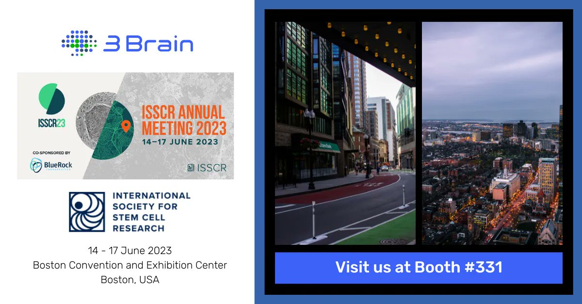 3Brain's tweet photo. Next week: Come explore our groundbreaking 3D microchips at #ISSCR2023 in Boston, USA!
No matter if #iPSC, primary neurons, or brain #organoids, @3Brain's #biointerface technology is revolutionizing neuroscience and advancing #stem cell research.
#drugdiscovery #screening https://t.co/3fVvetxllO