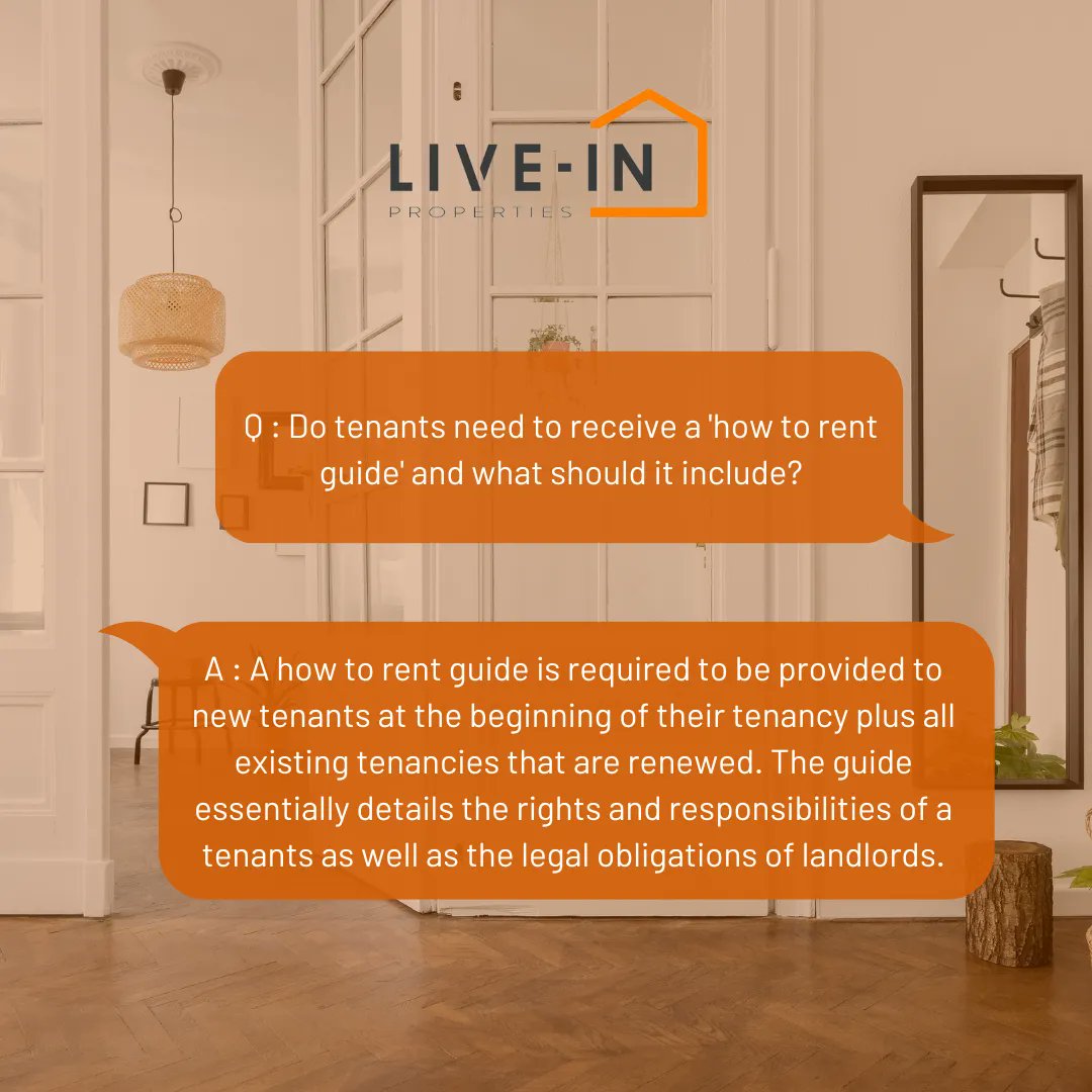LiveInLimited's tweet photo. Landlord Tip 💡

Check out the latest 2023 How to Rent Guide on https://t.co/6gSWr4Zrl4, it includes the rights and duties of a tenant, as well as the legal responsibilities of the landlord. 

✨SAVE✨ this post as a reminder and don't forget to follow us for more tips! https://t.co/6ud4VDrZut