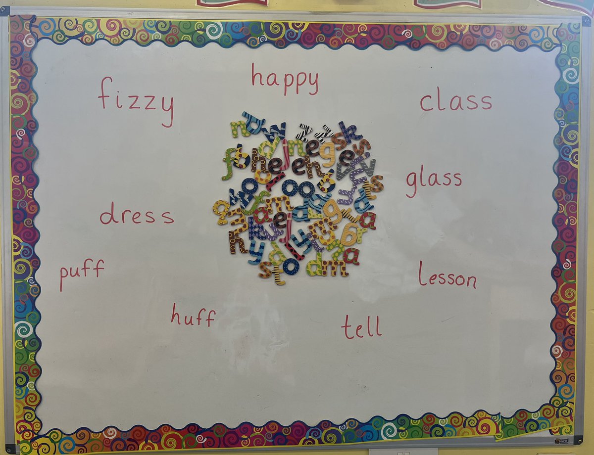 👏🏼 Words with double letters is the aim of the game today! 👏🏼

Here are 2 of my activities that’ll be used alongside written tasks. I love magnetic letters! 🤣

Adding on the double letter and making words with double letters! 🙌🏼

#eytagteam #eytalking #eyfs #phonics #edutwitter