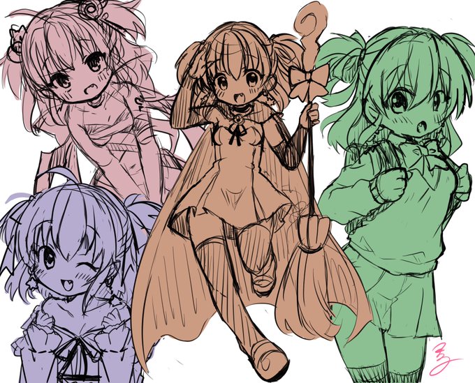 未来の私が頑張れば完成するかもしれないロリスちゃん達 