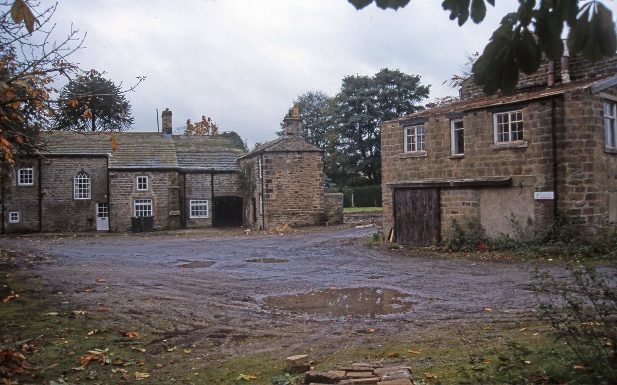 From the photo archive - view of Low House, home of William Brear (1841-1911), from the sawmill yard in 2001.

#Addingham #OnePlaceStudy