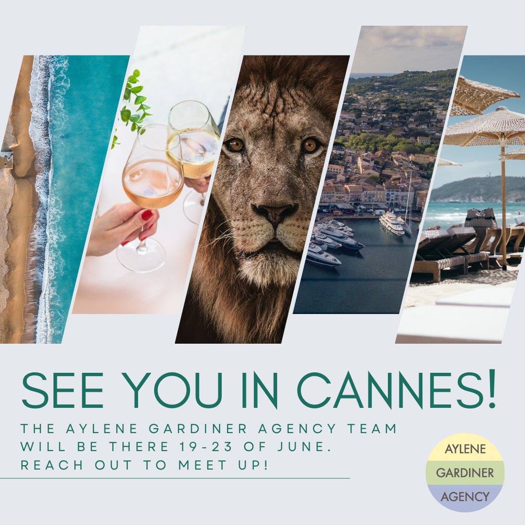 We'll see you in Cannes! Get in touch to set up a meeting. #canneslions #yeswecannes #advertising