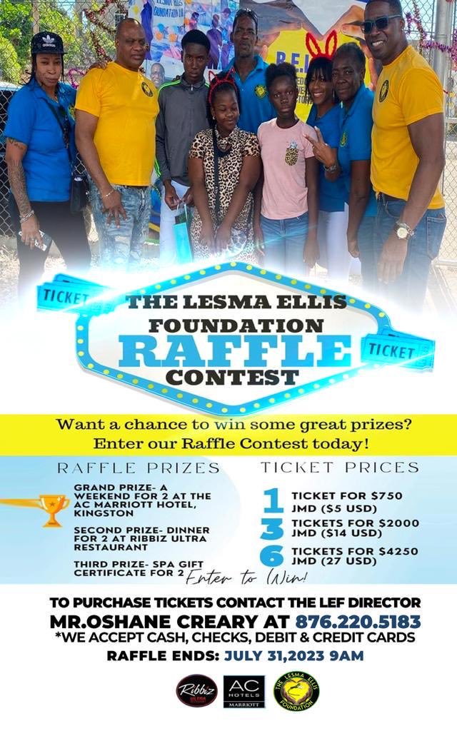 ACampbellsr's tweet photo. Kindly support ⁦@the_lesmaefdn⁩ raffle event for a major cause. Funds will be used for the foundations upcoming events #raffle #charityevent #charity #nonprofitorganization #nonprofit https://t.co/sqbzaUYMSF