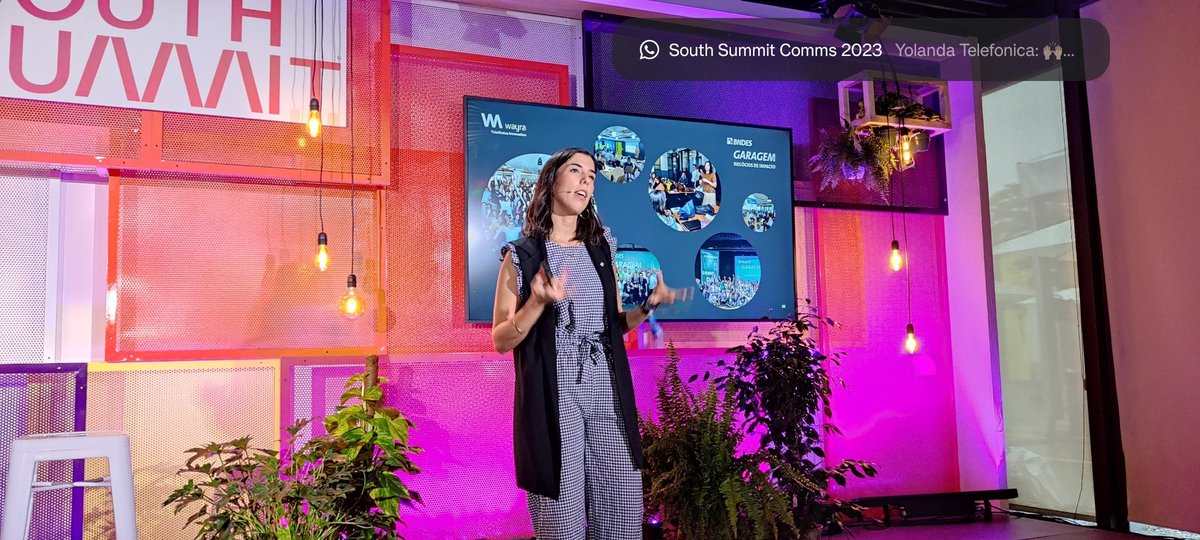 Wayra's tweet photo. 🚀 Special mention to all those who help us in the process and make innovation possible! @hotelbeds @Desigual_ES, @opentop_hub @IncubazulCadiz, @bndes #EdisonAccelerator

#SouthSummit23 https://t.co/S5sP7dXwj6