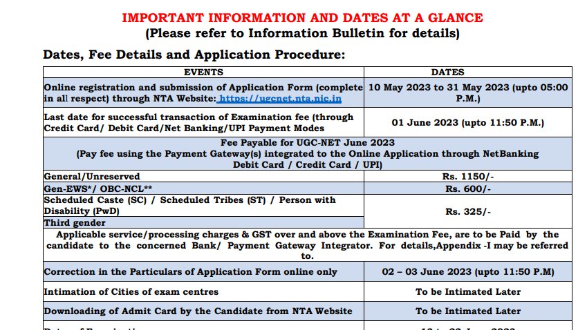 @mamidala90  @tpjoshi @dpradhanbjp 
Sir ,Ugc Net Exams will starts from 13 June But Still No Update Regarding Subject wise exam date , Admit Card ,City Intimation . Some Application Form Still Incomplete due to technical error ! Need attention ASAP #ugcnet