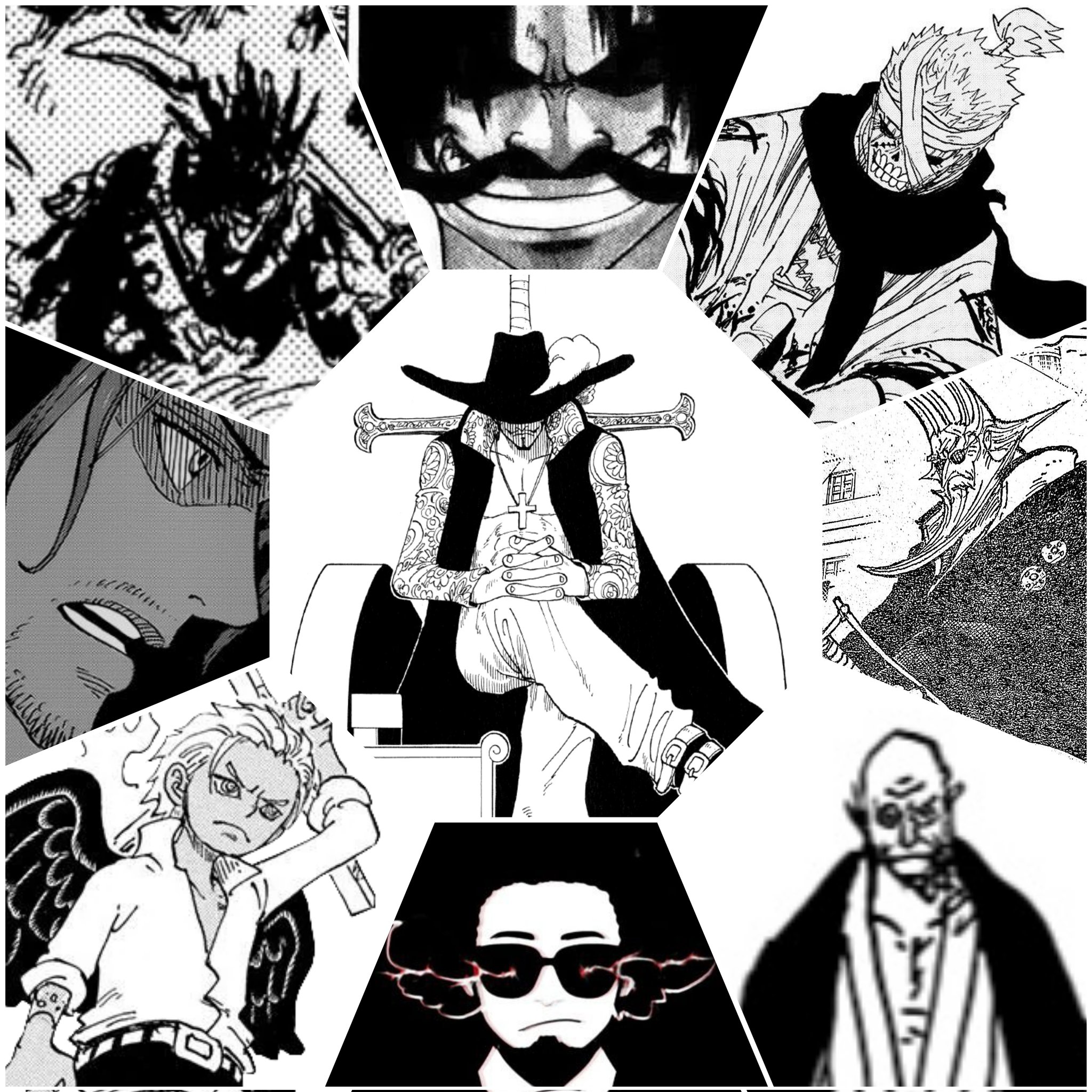 One Piece 1084: The shocking connection between Mihawk, Shanks, and the  Holy Knights