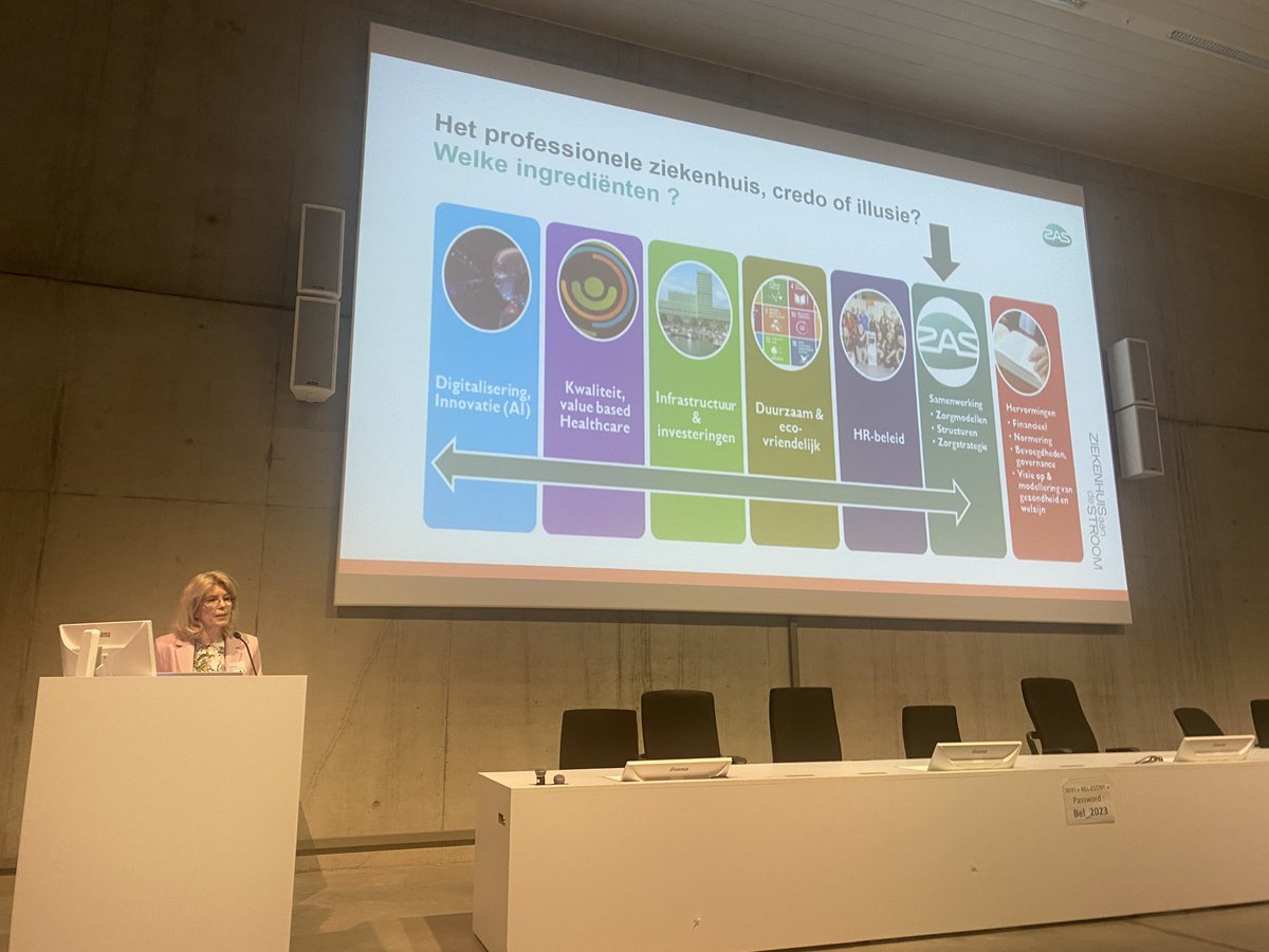 Willeke Dijkhoffz: building blocks for hospitals professionalization #hospitalsBE