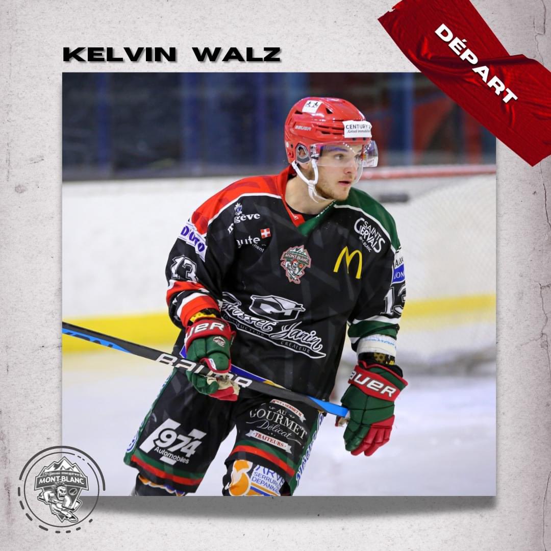 🟢 𝗜𝗡𝗙𝗢 𝗠𝗘𝗥𝗖𝗔𝗧𝗢 🔴

Après deux saisons au sein du club du Mont-Blanc, l'attaquant 𝗞𝗲𝗹𝘃𝗶𝗻 𝗪𝗔𝗟𝗭, ne fera plus parti de l'effectif des Yétis. 

Nous le remercions pour ces deux années au club et lui souhaitons bonne continuation dans le reste de sa carrière.
