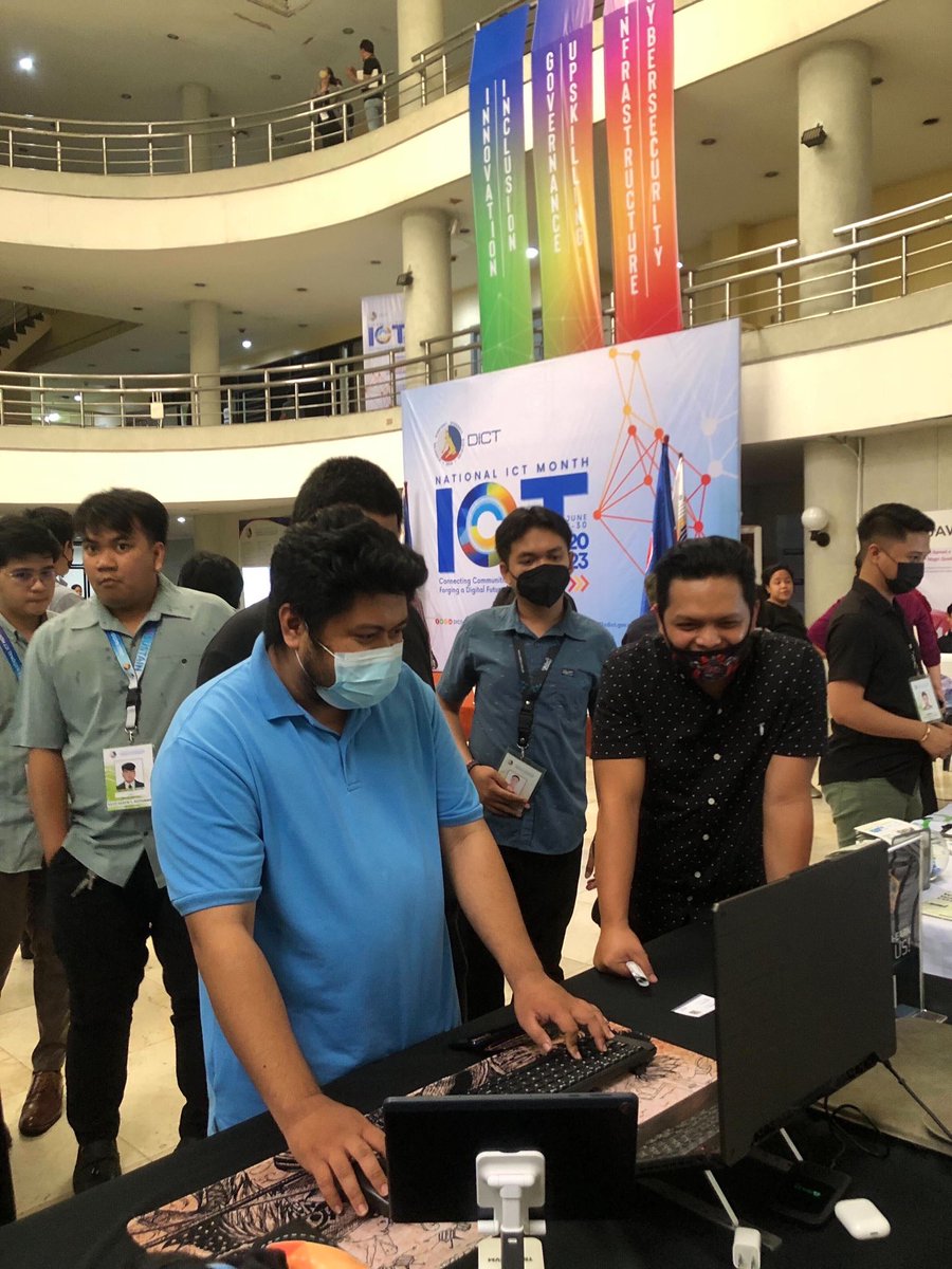 MetaGamingGuild's tweet image. 📣 We’re one with DICT in celebrating National #ICTMonth!

With @metasagawarrior, we invite you to unlock a world of endless possibilities with NFT games! 

We’ll be at the @DICTgovph main office on June 5-8. Play msw.gg &amp;amp; take home exclusive merch 😉

#ICT #game