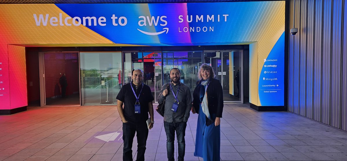 Today the #BexprtTeam are at #AWSSummit #London. See you there! #AWS #AWSpartner