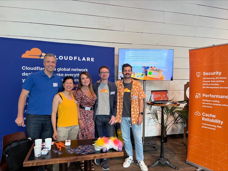 Boris Lecoeur (@borislecoeur) on Twitter photo Meet the <a href="/Cloudflare/">Cloudflare</a> France team <a href="/ServerlessParis/">ServerlessDays Paris</a> and discover how developers are building faster and more agile #serverless applications with our Workers Solutions and <a href="/CloudflareDev/">Cloudflare Developers</a> tools Meet the <a href="/Cloudflare/">Cloudflare</a> France team <a href="/ServerlessParis/">ServerlessDays Paris</a> and discover how developers are building faster and more agile #serverless applications with our Workers Solutions and <a href="/CloudflareDev/">Cloudflare Developers</a> tools