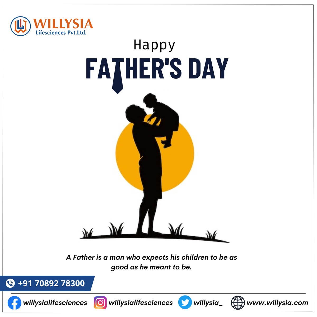 Dad a sone's first Hero & a Daughter's first love. 
Happy Father's Day

#pharma #fathersday #fathers #fatherson  #wishes #pharmacy #pharmaceutical #pharmacylife #medicine #medical #medicines #gwalior #willysia #followus #contactus