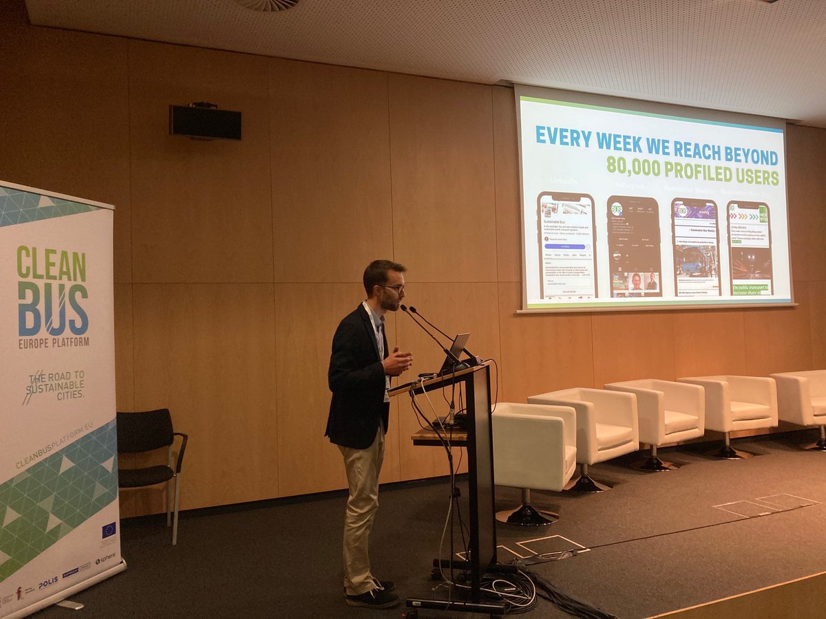 CleanBusEUPlatform (@cleanbuseu) on Twitter photo 📰🎙️A big thank you to our great media partner: <a href="/BusSustainable/">Sustainable Bus</a>!
Sustainable Bus played a🔑role in the #CBEP content on the clean bus market & tenders and has collaborated on various webinars. Today its Editor Riccardo Schiavo presented our collaboration at the Final Event. 📰🎙️A big thank you to our great media partner: <a href="/BusSustainable/">Sustainable Bus</a>!
Sustainable Bus played a🔑role in the #CBEP content on the clean bus market & tenders and has collaborated on various webinars. Today its Editor Riccardo Schiavo presented our collaboration at the Final Event.