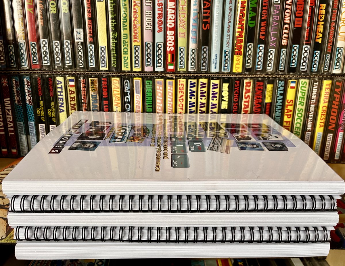 MarkRJones1970's tweet photo. I’ve got 5 printed copies of my book LOAD DIJ DIJ left to sell. 253 pages & 180,921 words. These are brand new.
UK ONLY!
Price is £27 each+£5.39 1st class signed for postage. Let me know if you want 1. Once they’re gone, that’s it! #MarkJonesBook #OceanSoftware #ZXSpectrum https://t.co/7S0MfwHGoJ