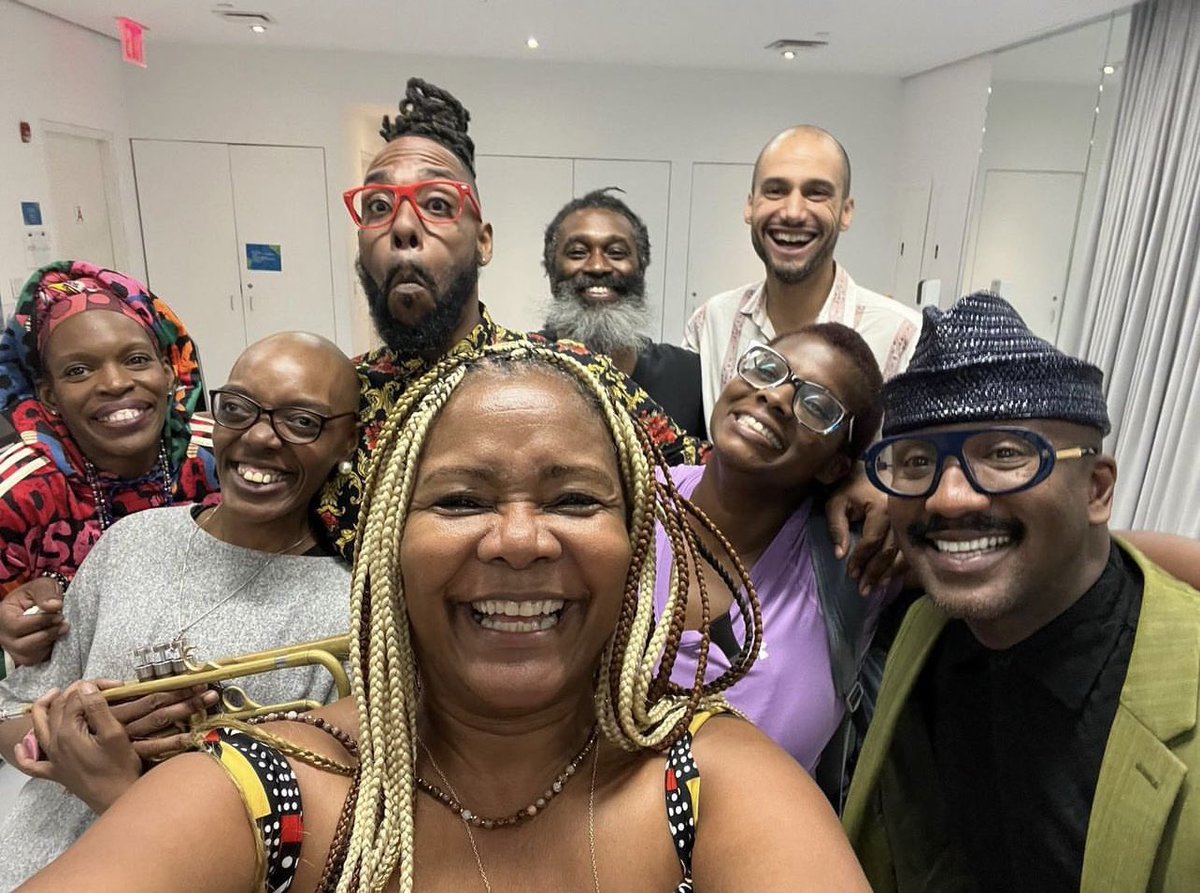 Summer is here. Reposting this awesome selfie! 😎@tonyapinkins rehearsing for her free concerts at <a href="/littleislandnyc/">LittleIslandNYC</a> - June 14, 15, 21, 22. 8pm in The Glade. Be there!