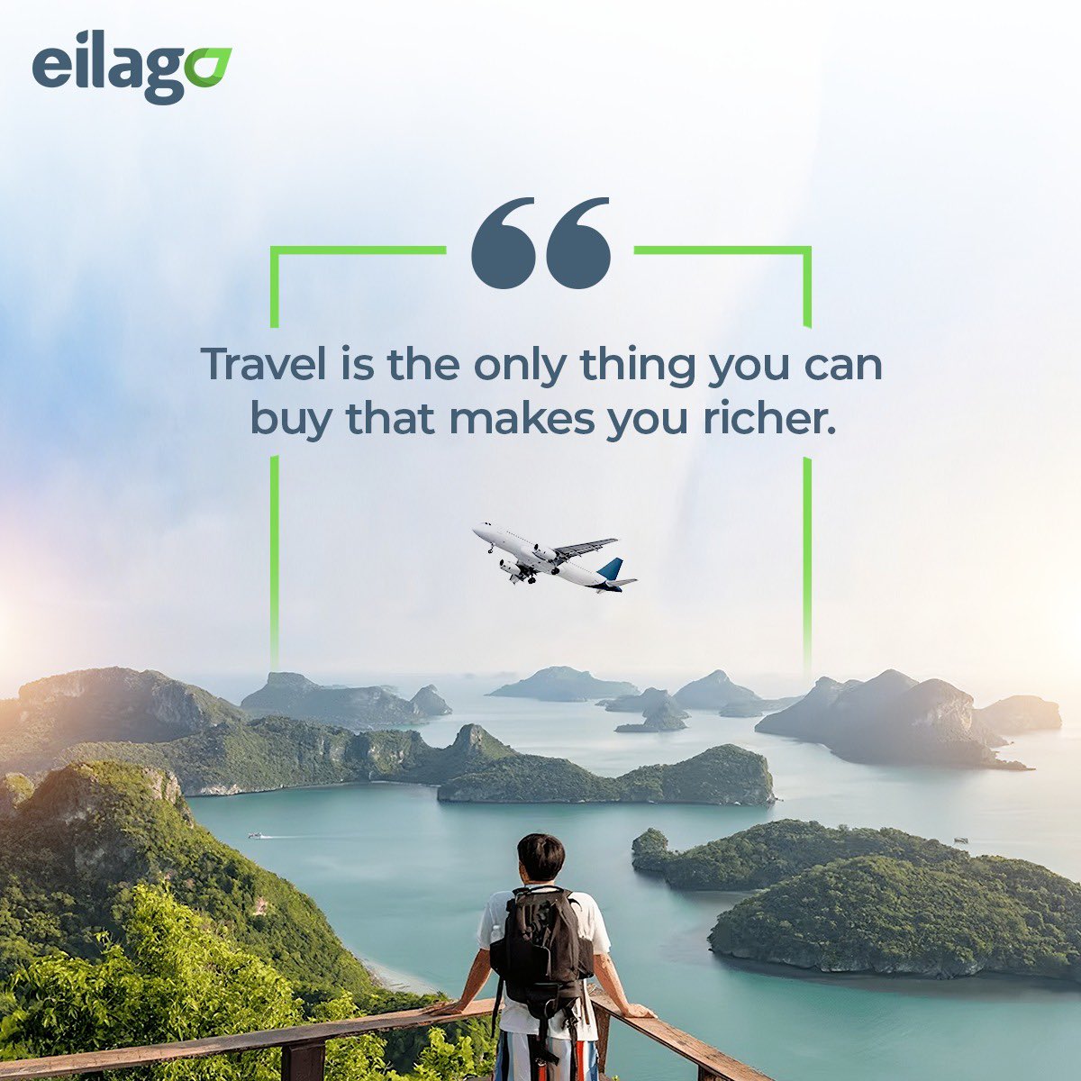 eilagoapp's tweet photo. Wanderlust is calling! Share your favorite travel quote that inspires your adventures.

الشوق للتجوال ينادي! شاركني عبارة السفر المفضلة لديك التي تلهم مغامراتك

#Eilago #eilagotravel #travel #travelling #buytickets #booktickets #cheapflights #cheaptravel #cheaptickets https://t.co/sj4my8ZDhZ
