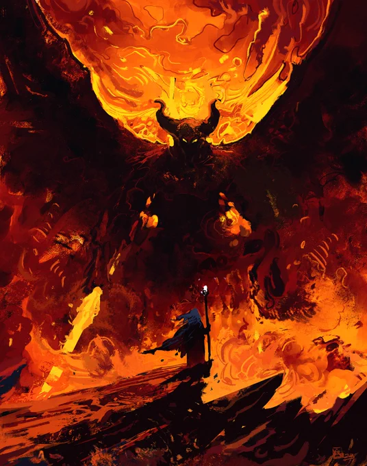 Balrog added to my print shop! 