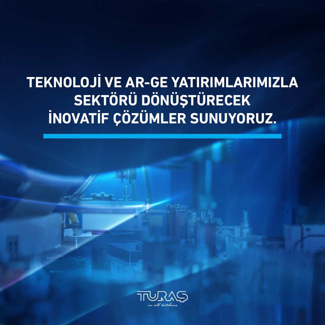 turasgas's tweet photo. Turaş olarak, teknoloji ve Ar-Ge yatır��mlarımızla sektörü dönüştürecek inovatif çözümler sunuyoruz. 

#turasgas #turaşgaz #turaş #inallkitchens #technology #teknoloji #inovasyon #arge #innovation https://t.co/L2Y34aWbip