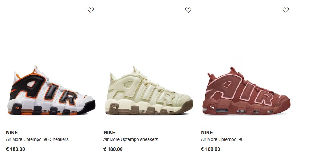 MoreSneakers.com on X: "AD : Nike Air More Uptempo styles now live