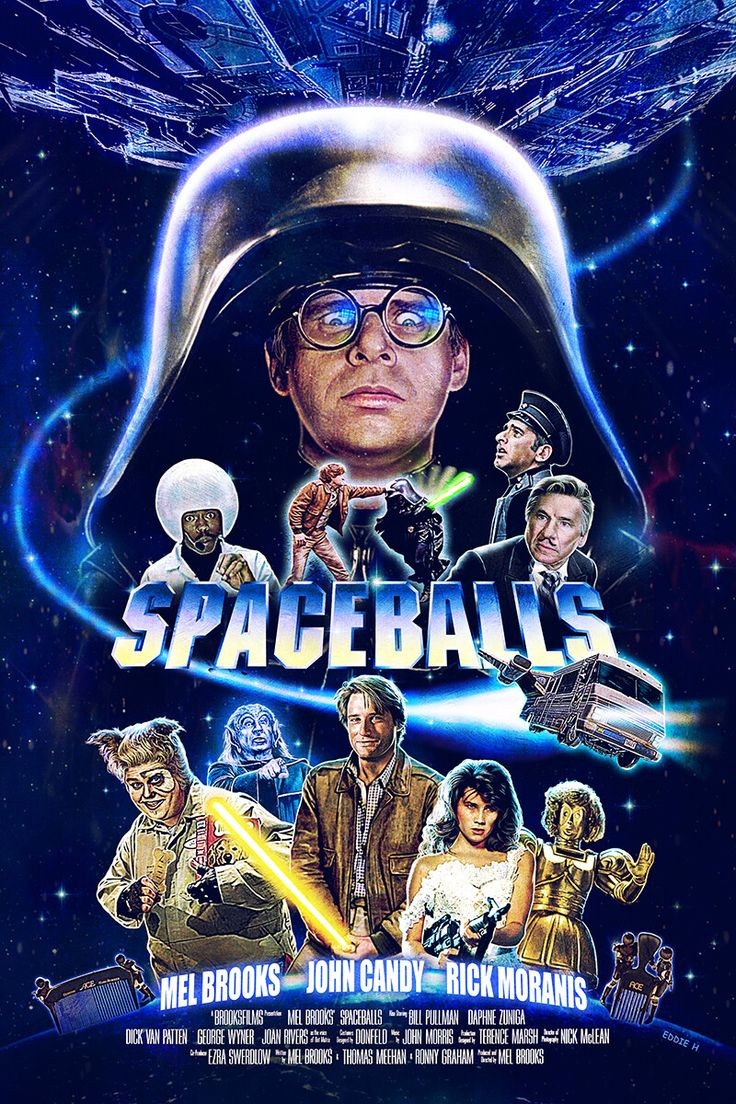 Spaceballs starring Rick Moranis. 1987