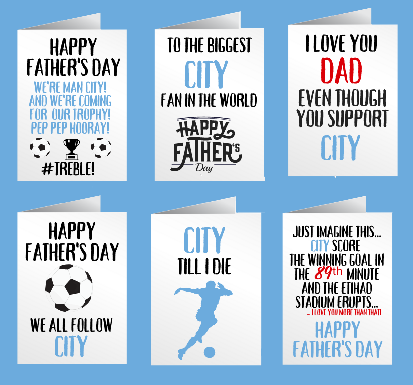 LeonardiDesigns's tweet photo. Man City Father's Day Cards - City are coming for the trophy! 🏆 https://t.co/YeOkCntmxx… #mancity #MCFC #ManchesterCity
@PepTeam #FathersDay #fathersdaygift https://t.co/sMhuuewHkF